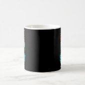 Coole Party in Slow Motion Retro-Pontonboot Vinta Kaffeetasse (Mittel)