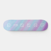 Coole Pastel Bussin Skateboard für Anfänger (Horizontal)