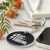 Coole Paten: Pate der Nr.-eine Schlüsselanhänger (Vorderseite rechts)