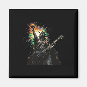 Coole Patriotik 4. Juli Statue von Liberty Playi Magnet