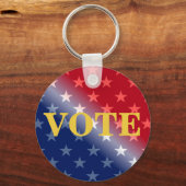 Coole patriotische Abstimmung Abstimmung Abstimmun Schlüsselanhänger (Vorderseite)
