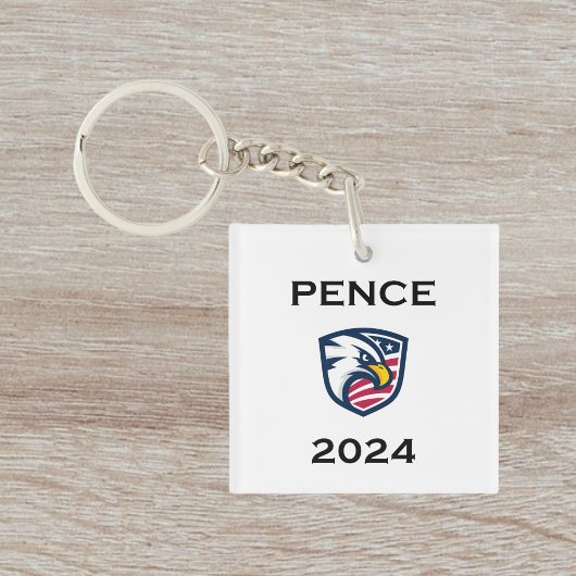 Coole Patriotische Mike Pence 2024 Election Eagle Schlüsselanhänger