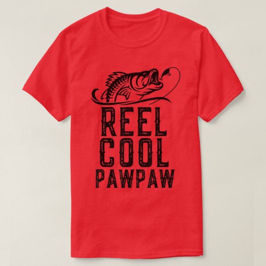 Coole PawPaw Angelgeschenke Roter Garten T-Shirt (Design vorne)