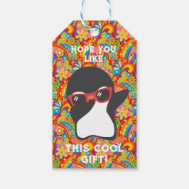 COOLE PENGUIN GIFT TAGS GESCHENKANHÄNGER