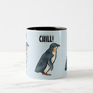 COOLE PENGUIN-TASSE ZWEIFARBIGE TASSE