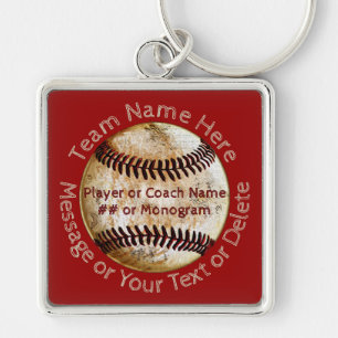 Coole Personalisierte Baseball-Teamgeschenke, Schl Schlüsselanhänger