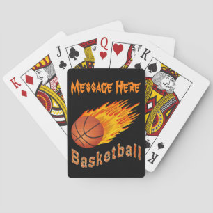 Coole Personalisierte Basketballspielkarten Spielkarten