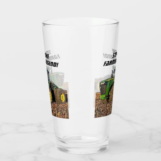 Coole Personalisierte Bauernlegerausrüstung Glas (Links)