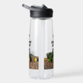 Coole Personalisierte Bauernlegerausrüstung Trinkflasche (Rechts)