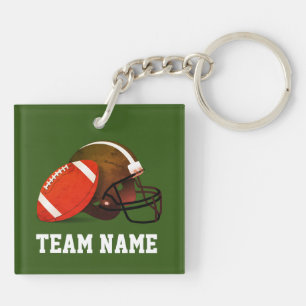 Coole Personalisierte Fußballmannschaft Schlüsselanhänger