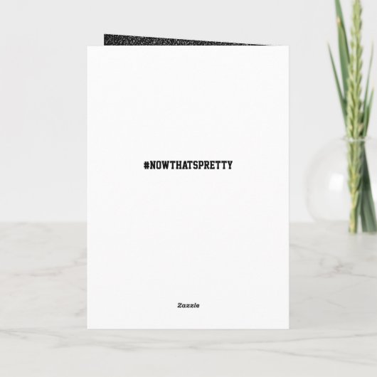 Coole personalisierte Geburtstagskarte Karte (Rückseite)