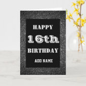 Coole personalisierte Geburtstagskarte Karte (Gelbe Blume)