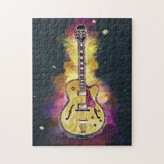 Coole Personalisierte Gitarre Puzzle (Vertikal)