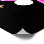 COOLE PERSONALISIERTE MÄDCHEN BASKETBALL PLAYER PO POSTER (Ecke)