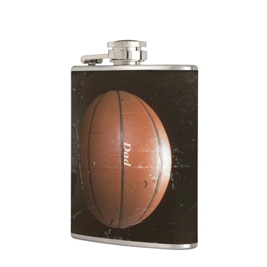 Coole personalisierte Vintage Flachmann (Links)