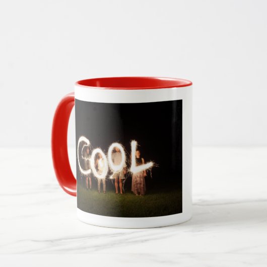 Coole Personen Kaffeetasse (Vorderseite Links)