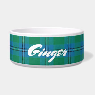 Coole Pets schottischer Clan Irvine Irwin Tartan Napf