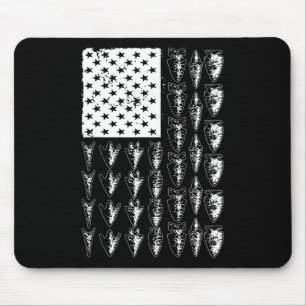 Coole Pfeilspitze für Männer Bowhunt Arrow Jagd Mousepad