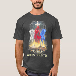 Coole Pferde, die in halben Bibeln laufen, das ist T-Shirt