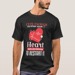 Coole Pflegekraft für Männer Frauen Medizinische A T-Shirt