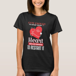 Coole Pflegekraft für Männer Frauen Medizinischer T-Shirt