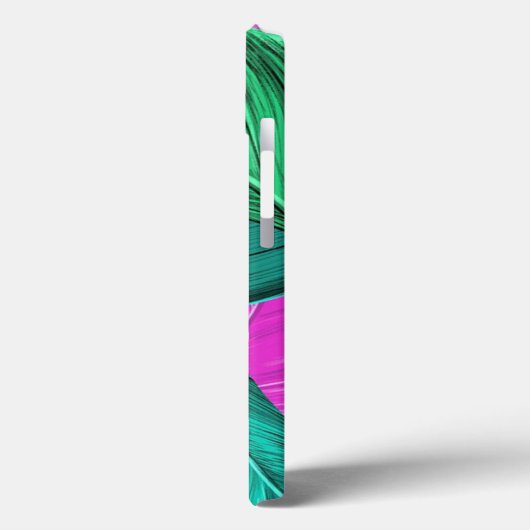 Coole, Phantastische, fluoreszierende tropische Pa Case-Mate iPhone Hülle (Rückseite / Links)