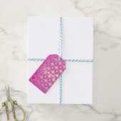 Coole, Phantastische Rosa Donuts Geschenkanhänger (Mit Garn)