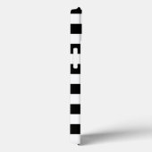 Coole, Phantastische, schwarze und weiße Streifen, Case-Mate iPhone Hülle (Rückseite / Rechts)