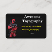 Coole Phantastische Toyografie Visitenkarte (Vorderseite)