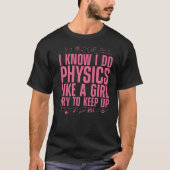 Coole Physik für Mädchen - Quantenmechanik T-Shirt (Vorderseite)