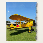 Coole "Pilot"-Typografie-Flugzeug und Foto, kunden Planer (Rückseite)