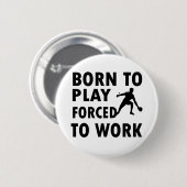 Coole Ping Pong Entwürfe Button (Vorne & Hinten)