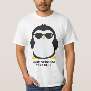 Coole Pinguin-Shirts mit benutzerdefiniertem Text T-Shirt