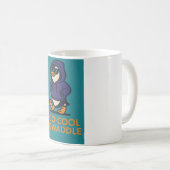 Coole Pinguin-Tasse Kaffeetasse (VorderseiteRechts)
