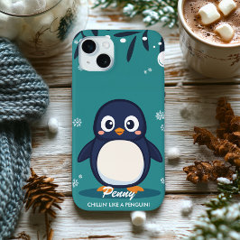 Coole Pinguin Vibes - Niedlich & gemütlich Case-Mate iPhone 14 Pro Hülle