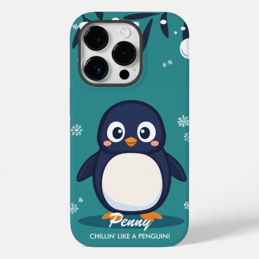 Coole Pinguin Vibes - Niedlich & gemütlich Case-Mate iPhone Hülle (Rückseite)