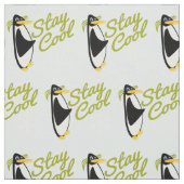 Coole Pinguine bleibe Stoff (Muster)