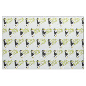 Coole Pinguine bleibe Stoff (Fat Quarter (45,7 x 55,9 cm))