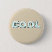 Coole Pinguine Button (Vorderseite)