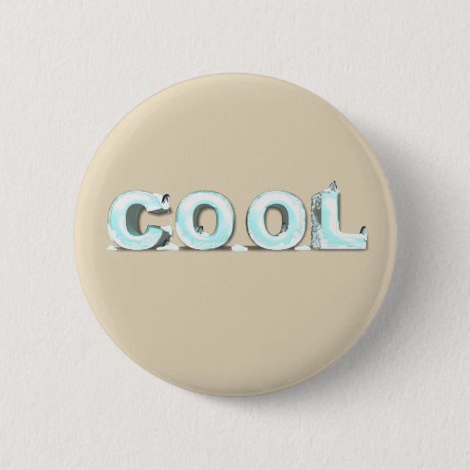 Coole Pinguine Button (Vorderseite)