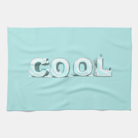 Coole Pinguine Geschirrtuch (Horizontal)