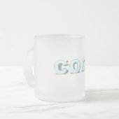 Coole Pinguine Mattglastasse (Vorderseite Links)
