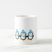 Coole Pinguine meiner Freundin bleibe Kaffeetasse (Mittel)