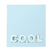 Coole Pinguine Notizblock (Vorderseite)