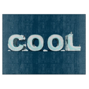 Coole Pinguine Schneidebrett