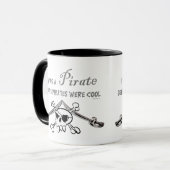 Coole Piraten-Tasse Tasse (Vorderseite Links)
