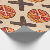 Coole Pizza Geschenkpapier (Ecke)