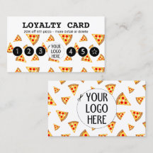 Coole Pizzas-Scheiben Pizzeria Ihr Logo weiß