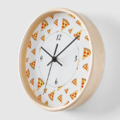 Coole Pizzaschnitte mit Zahlen Uhr (Winkel)