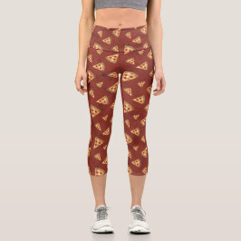 Coole Pizzaslicen Vintag Capri Leggings